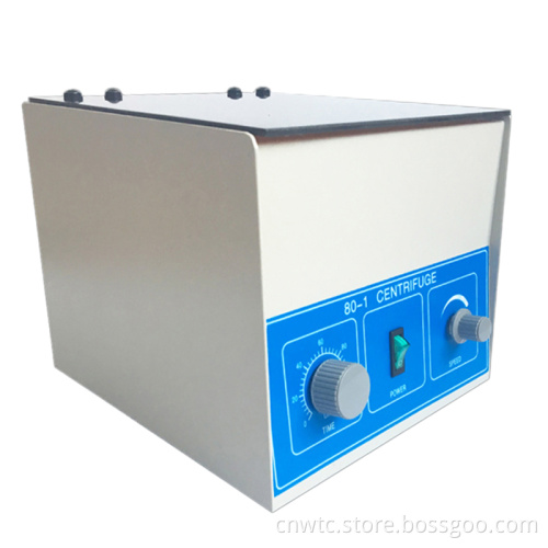Medical Laboratory Centrifuge 80-1: An Efficient Electric Desktop Lab Centrifuge for Low-Speed Applications